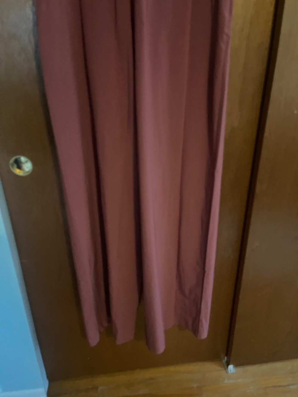 NWT Athleta Brooklyn Heights Wide Leg Jumpsuit in Mauve size 8 Tall - Picture 11 of 12